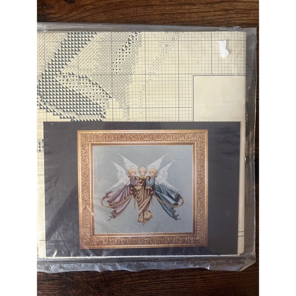 Lavender & Lace Heavenly Gifts Cross Stitch Pattern LL17 NIP - Picture 1 of 2